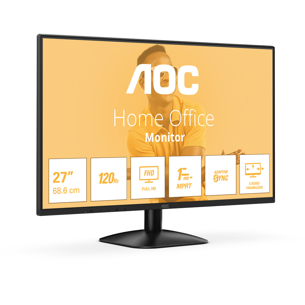 AOC B3 27B31H pantalla para PC 68,6 cm (27") 1920 x 1080 Pixeles Full HD Negro (3)