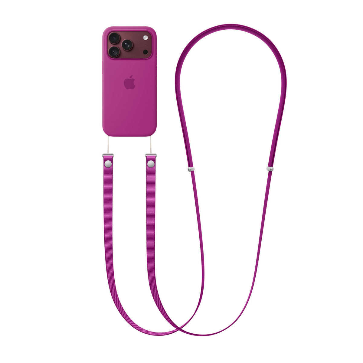 Apple MK964ZM/A - Correa de hombro para teléfono móvil, magenta (2)