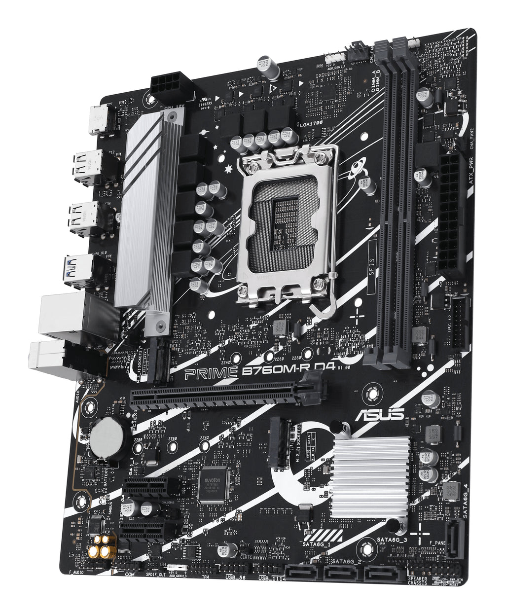 ASUS PRIME B760M-R D4 Intel B760 LGA 1700 micro ATX (6)