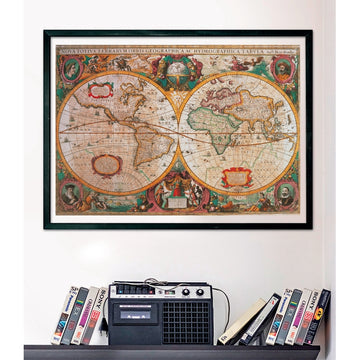 Clementoni Old map Puzzle rompecabezas 1000 pieza(s) Mapas (3)