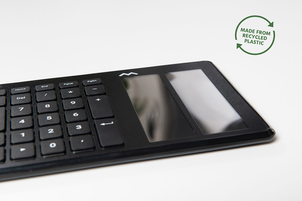 Mousetrapper Type - Nordic teclado Oficina USB + Bluetooth Nórdico Negro (3)