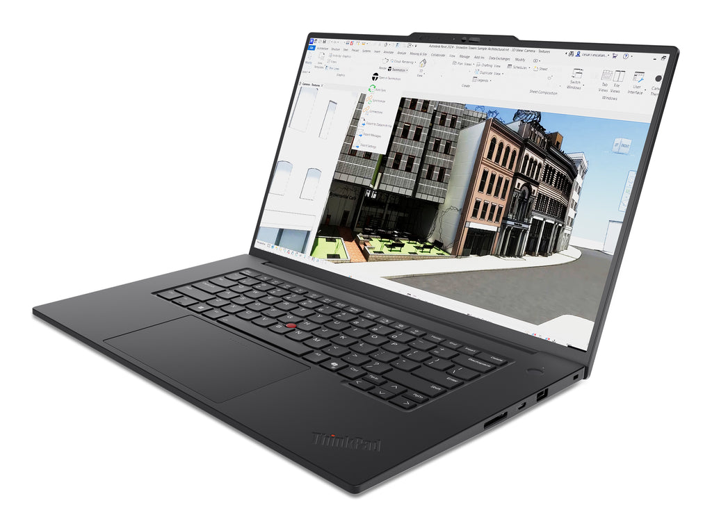Lenovo ThinkPad P1 Gen 8 Intel Core Ultra 7 255H Estación de trabajo móvil 40,6 cm (16") WUXGA 64 GB LPDDR5x-SDRAM 1 TB SSD NVIDIA RTX PRO 2000 Blackwell Wi-Fi 7 (802.11be) Windows 11 Pro Negro Alemán (5)