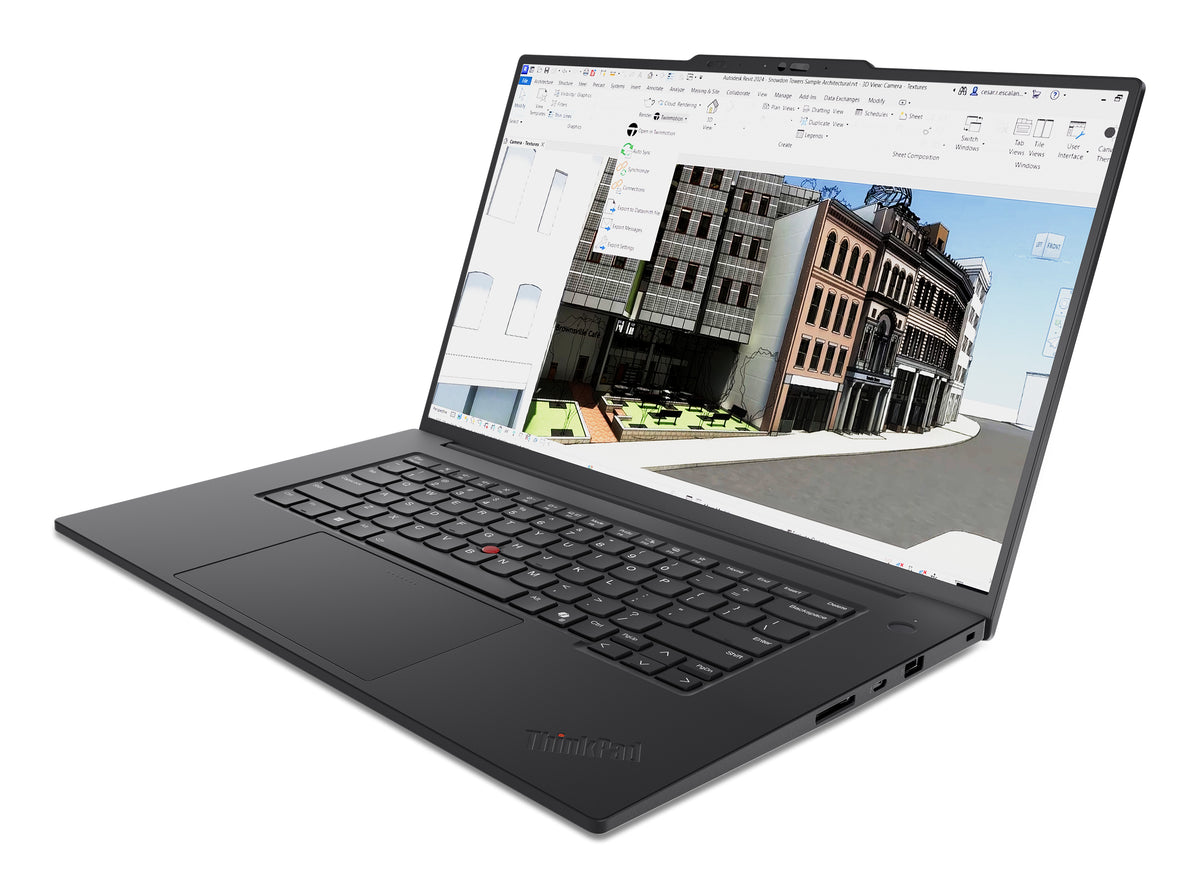 Lenovo ThinkPad P1 Gen 8 Intel Core Ultra 9 285H Estación de trabajo móvil 40,6 cm (16") WUXGA 64 GB LPDDR5x-SDRAM 2 TB SSD NVIDIA RTX PRO 2000 Blackwell Wi-Fi 7 (802.11be) Windows 11 Pro Negro Español (4)