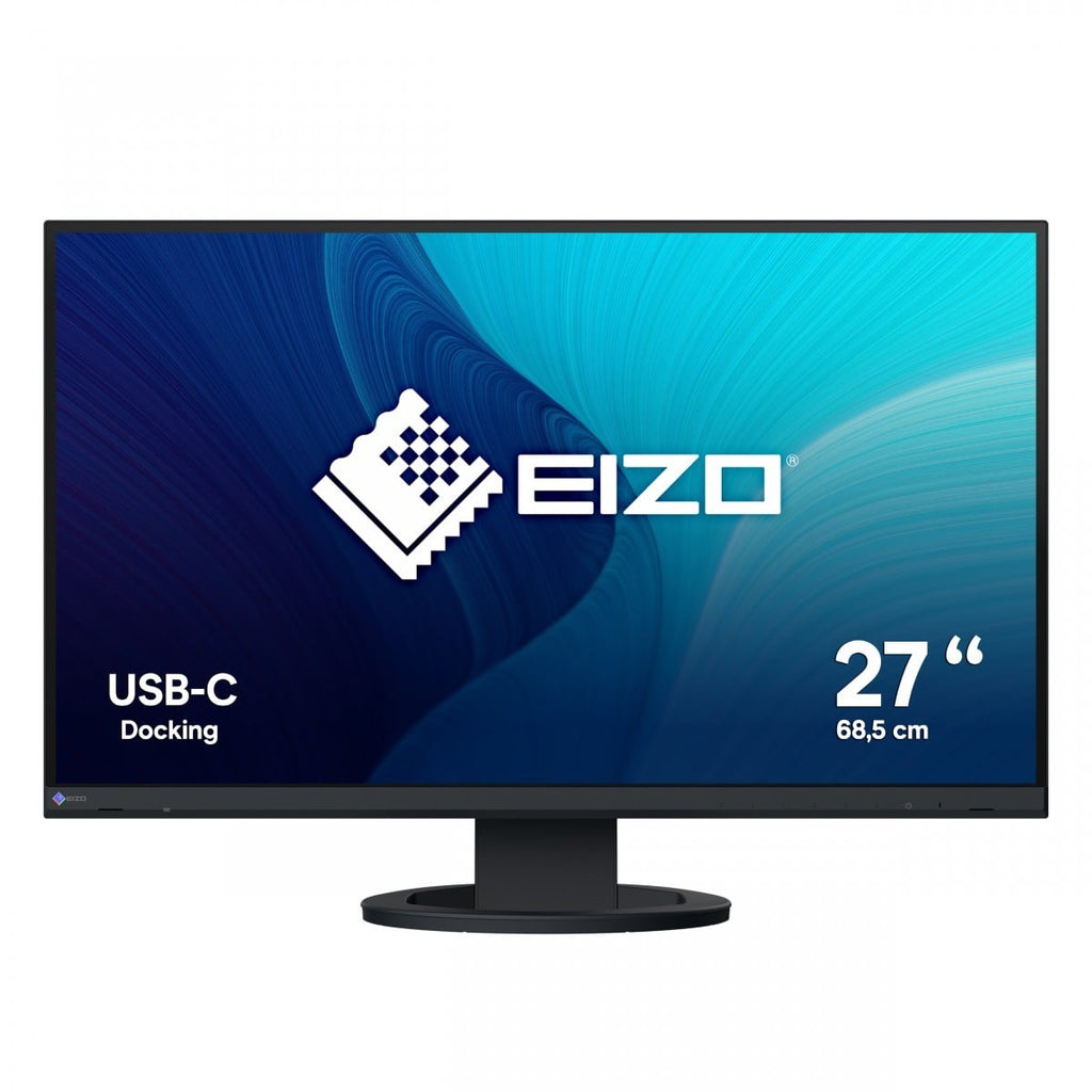 EIZO EV2720S-BK Moniteur 27" 16:9 2560x1440 IPS Noir USB-C, DP, HDMI, 4x USB-A