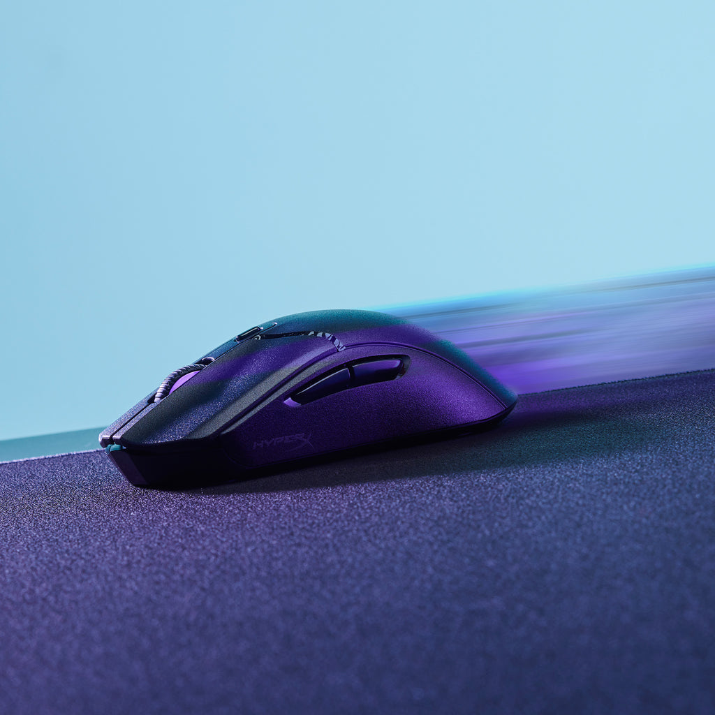 HyperX Pulsefire Haste 2 Core Wireless Black/Black Gaming Mouse ratón Juego Ambidextro USB tipo A 3600 DPI (8)
