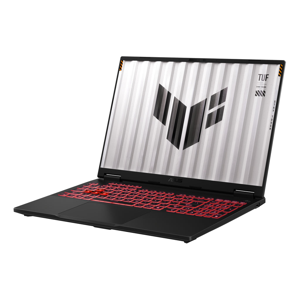 ASUS TUF Gaming A16 FA608WI-QT010W AMD Ryzen AI 9 370 Portátil 40,6 cm (16") WQXGA 16 GB LPDDR5x-SDRAM 1 TB SSD NVIDIA GeForce RTX 4070 Wi-Fi 6E (802.11ax) Windows 11 Home Negro, Gris QWERTZ Alemán (5)
