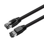 Microconnect MC-SFTP8005S cable de red Negro 0,5 m Cat8.1 S/FTP (S-STP) (2)