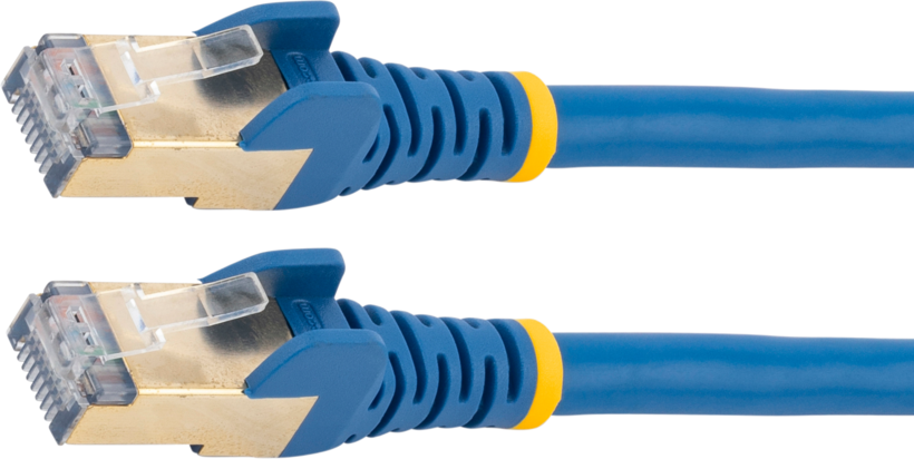 Startech - Category 6A, (6ASPAT1MBL), Cable de interconexión, RJ-45 (M) a RJ-45