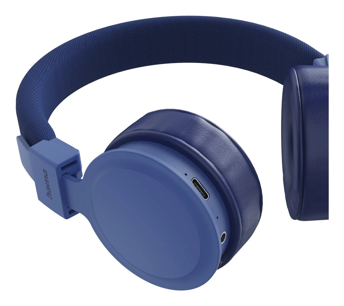 Hama Freedom Lit III Auriculares Inalámbrico Diadema Llamadas/Música USB Tipo C Bluetooth Azul (6)
