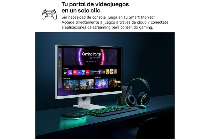 LG 27U731SA-W pantalla para PC 68,6 cm (27") 3840 x 2160 Pixeles 4K Ultra HD LCD Blanco (9)