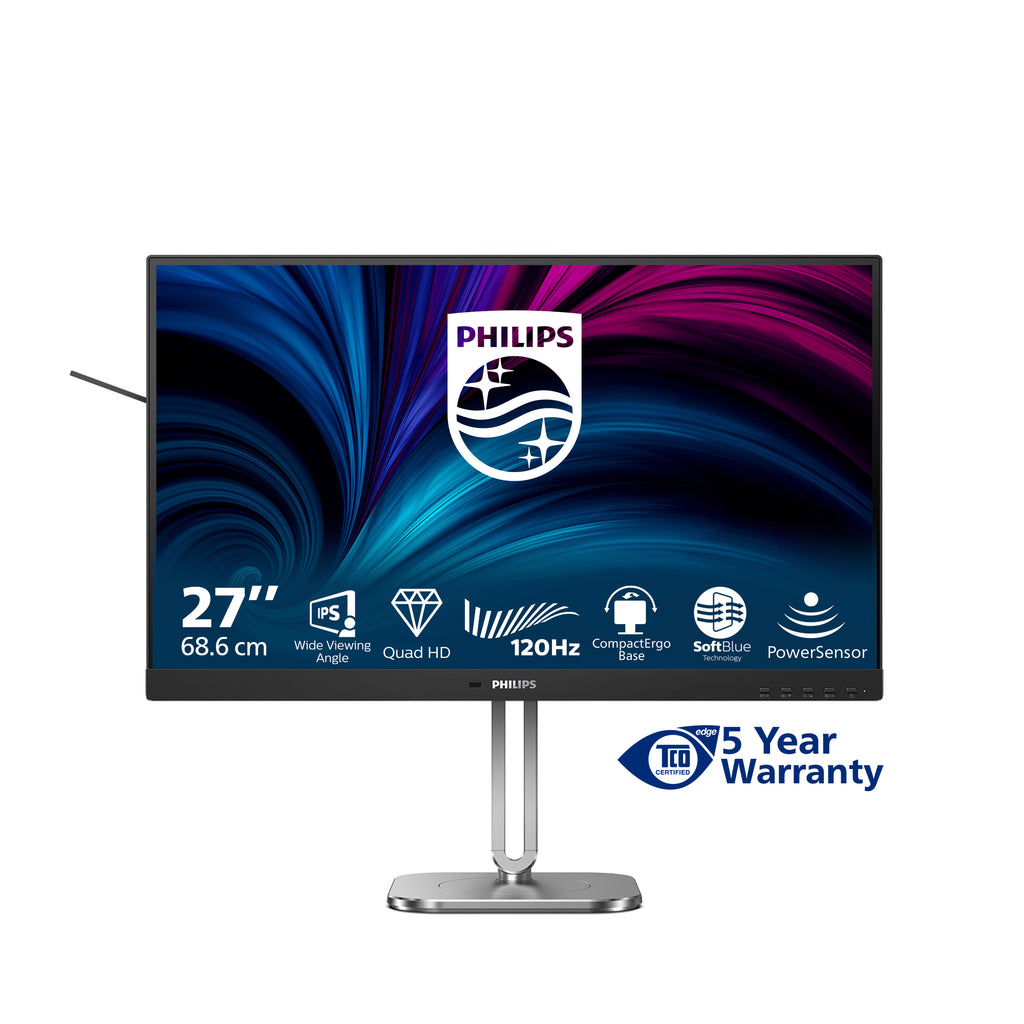 Philips 4000 series 27B2N4500/00 pantalla para PC 68,6 cm (27") 2560 x 1440 Pixeles Quad HD LCD Gris (4)