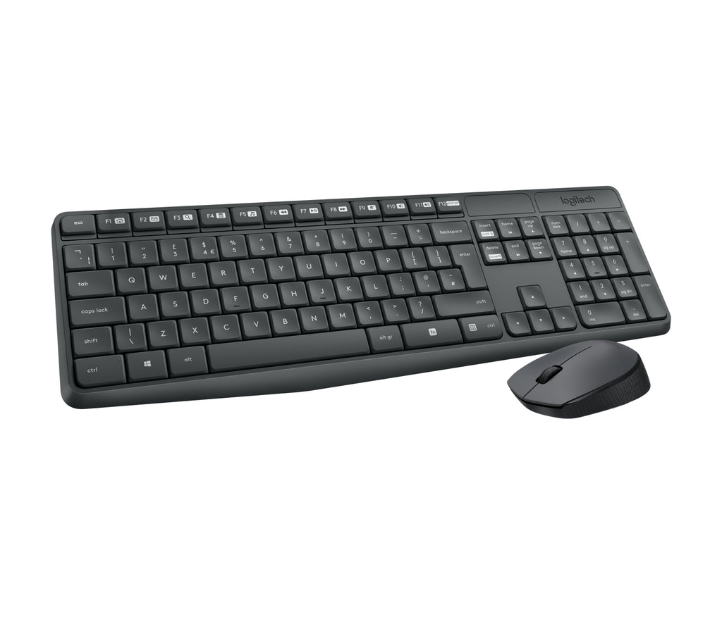 Logitech 920-007921 teclado Ratón incluido Universal RF inalámbrico QWERTY Nórdico Gris (3)