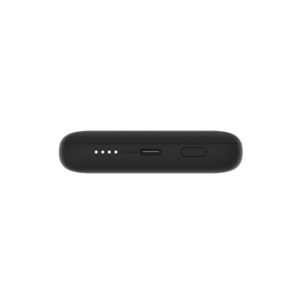 Cargador portátil - 10000 mAh - 23 vatios - Fast Charge, PD - 2 conectores de salida (Lightning, USB-C) - negro