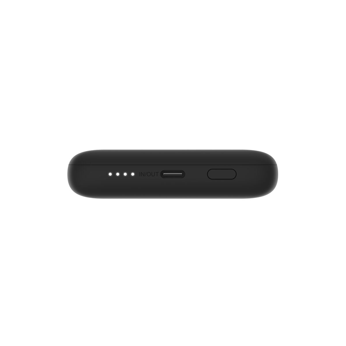 Cargador portátil - 10000 mAh - 23 vatios - Fast Charge, PD - 2 conectores de salida (Lightning, USB-C) - negro