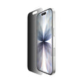 Protector de pantalla para teléfono móvil - cristal - con filtro de privacidad - para Apple iPhone 16 Pro