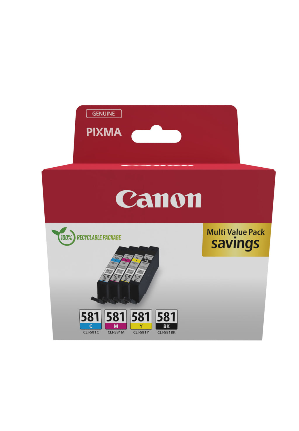 Canon 2103C006 cartucho de tinta 4 pieza(s) Original Negro, Cian, Magenta
