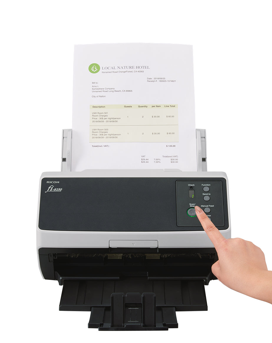 Fujitsu PA03810-B101 - fi-8150, Escáner de documentos, CIS dual, a dos caras