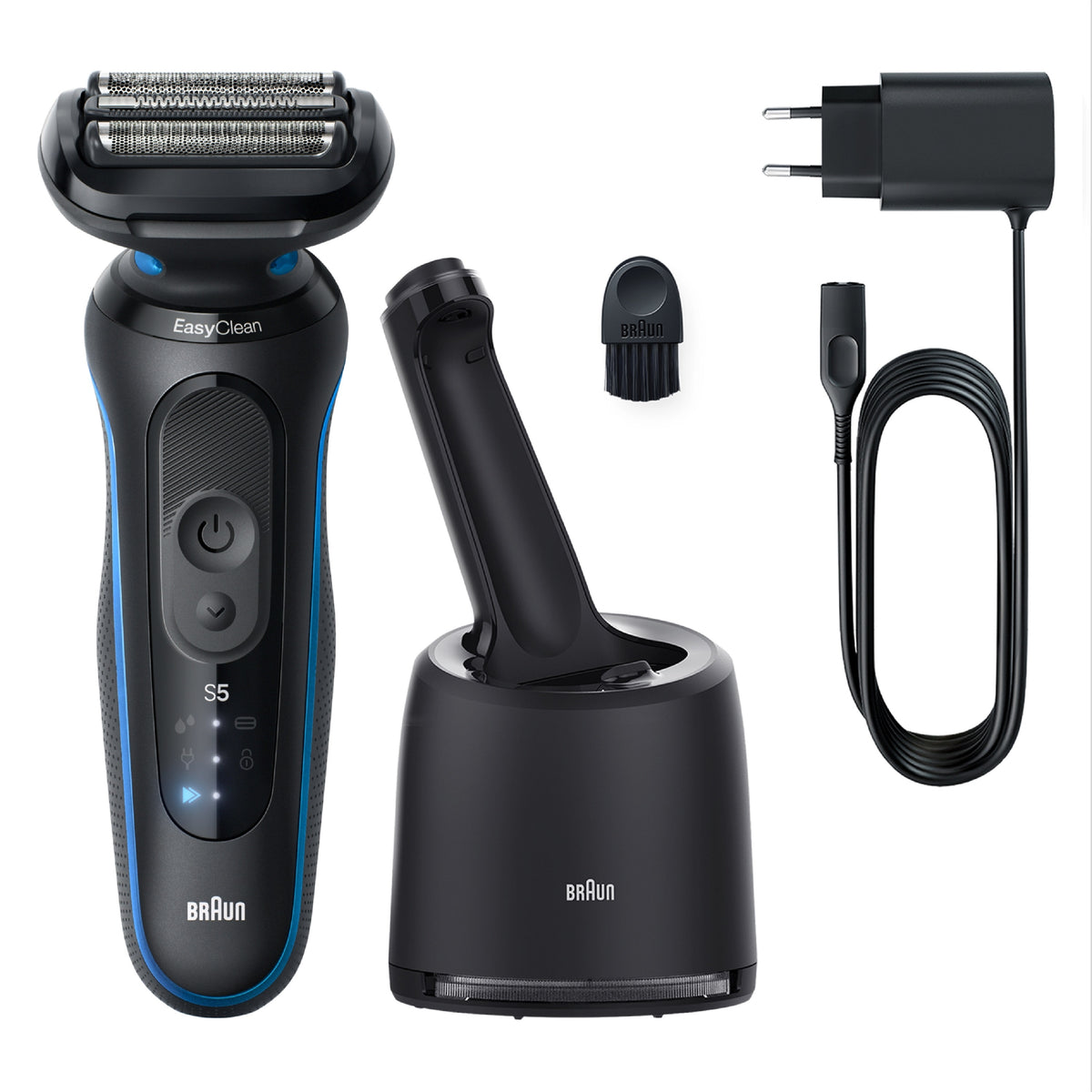 Braun Series 5 52-B7000cc Máquina de afeitar de láminas Recortadora Negro