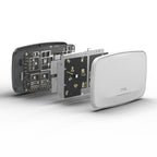 Zyxel WBE660S-EU0101F punto de acceso inalámbrico 11530 Mbit/s Gris Energía sobre Ethernet (PoE) (8)