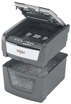 Rexel Optimum AutoFeed 45X triturador de papel Corte cruzado 55 dB 22 cm Negro