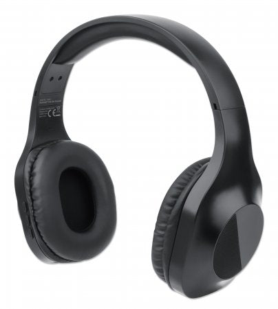 Manhattan 179812 auricular y casco Auriculares Inalámbrico y alámbrico Diadema Llamadas/Música MicroUSB Bluetooth Negro