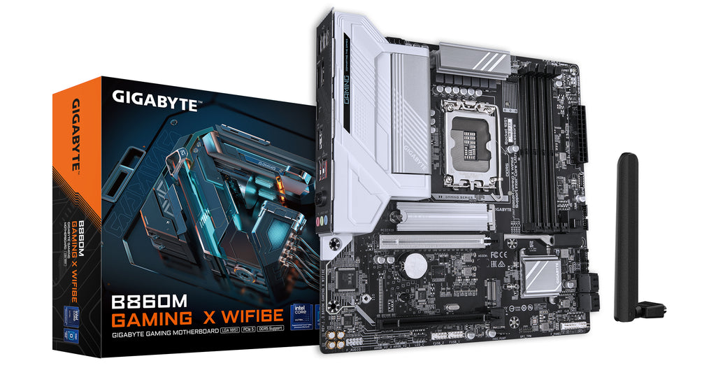 GIGABYTE B860M GAMING X WIFI6E placa base Intel B860 LGA 1851 (Socket V1) micro ATX