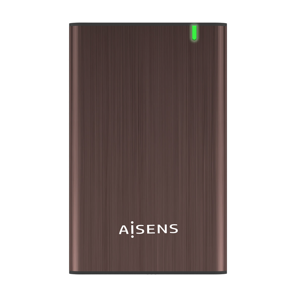 AISENS ASE-2525BWN caja para disco duro externo Caja de disco duro (HDD) Marrón 2.5" (2)