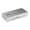 StarTech.com 132UE-TB4USB4DOCK base para portátil y replicador de puertos Alámbrico Gris