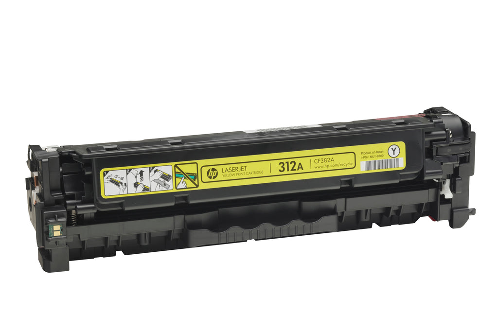 HP 312A Yellow Original LaserJet Toner Cartridge cartucho de tóner (5)