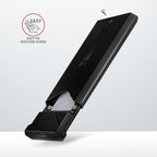 Axagon EEM2-UB2 caja para disco duro externo Caja externa para unidad de estado sólido (SSD) Negro M.2 (3)