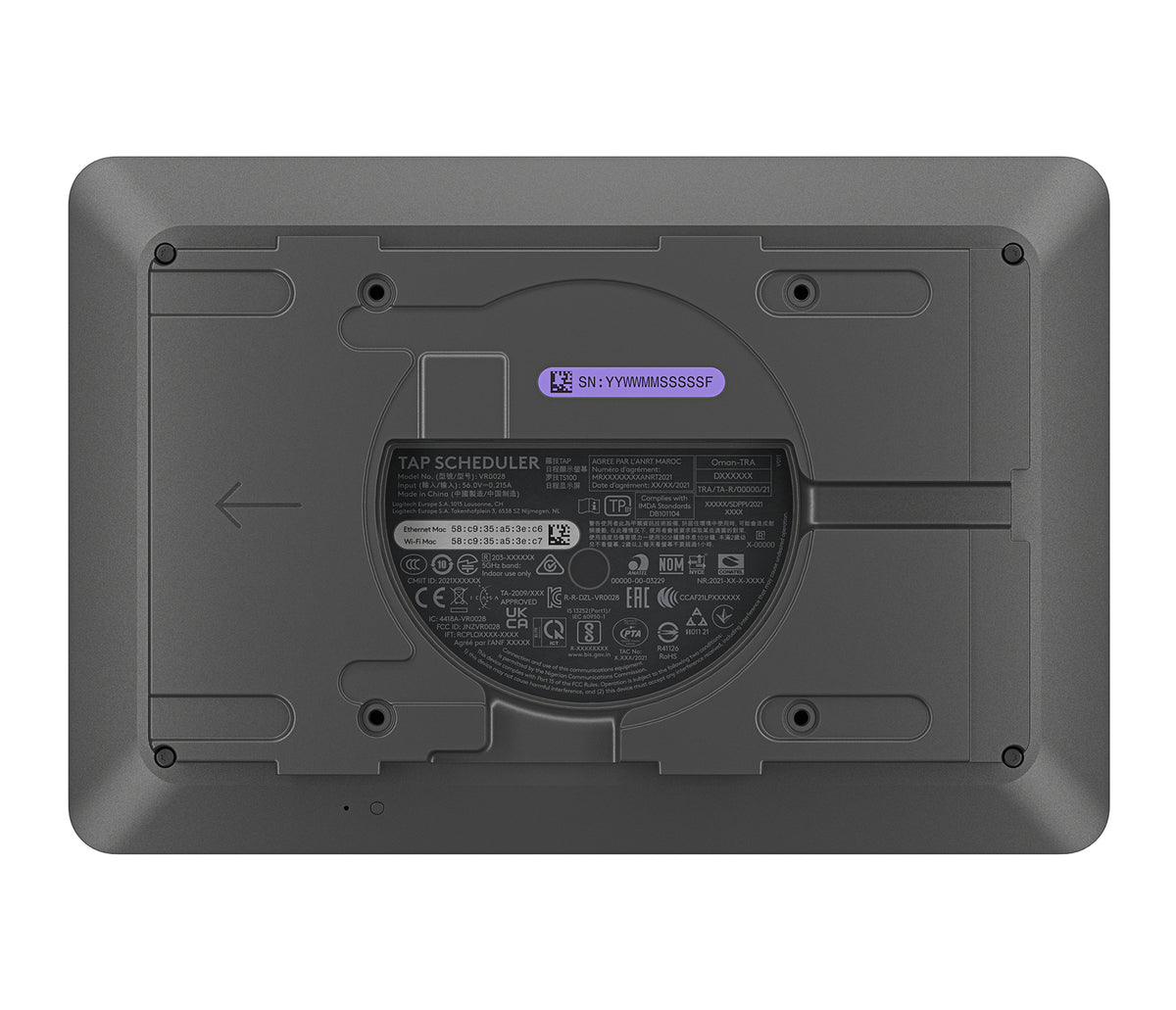 Logitech Tap Scheduler sistema de video conferencia Ethernet (3)