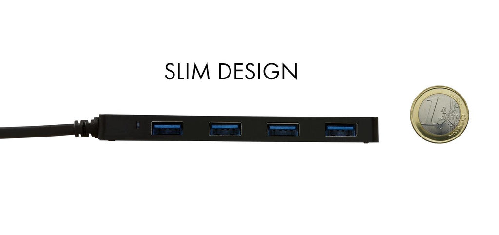 i-tec Advance C31HUB404 hub de interfaz USB 3.2 Gen 2 (3.1 Gen 2) Type-C 5000 Mbit/s Negro (4)