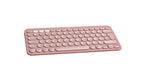 Logitech Pebble Keys 2 K380s teclado Universal Bluetooth QWERTY Inglés del Reino Unido Rosa (5)