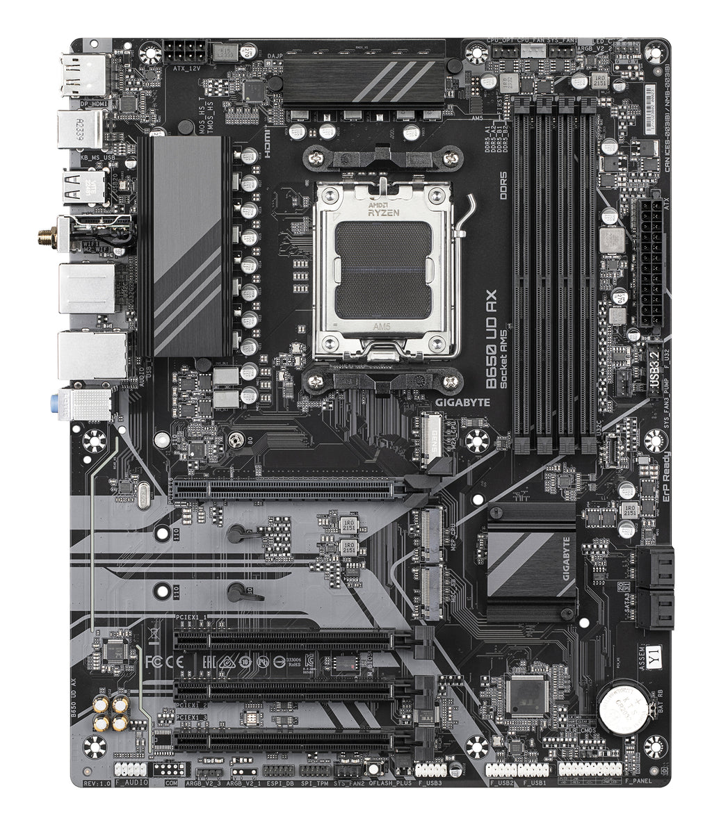 GIGABYTE B650 UD AX placa base AMD B650 Zócalo AM5 ATX (3)