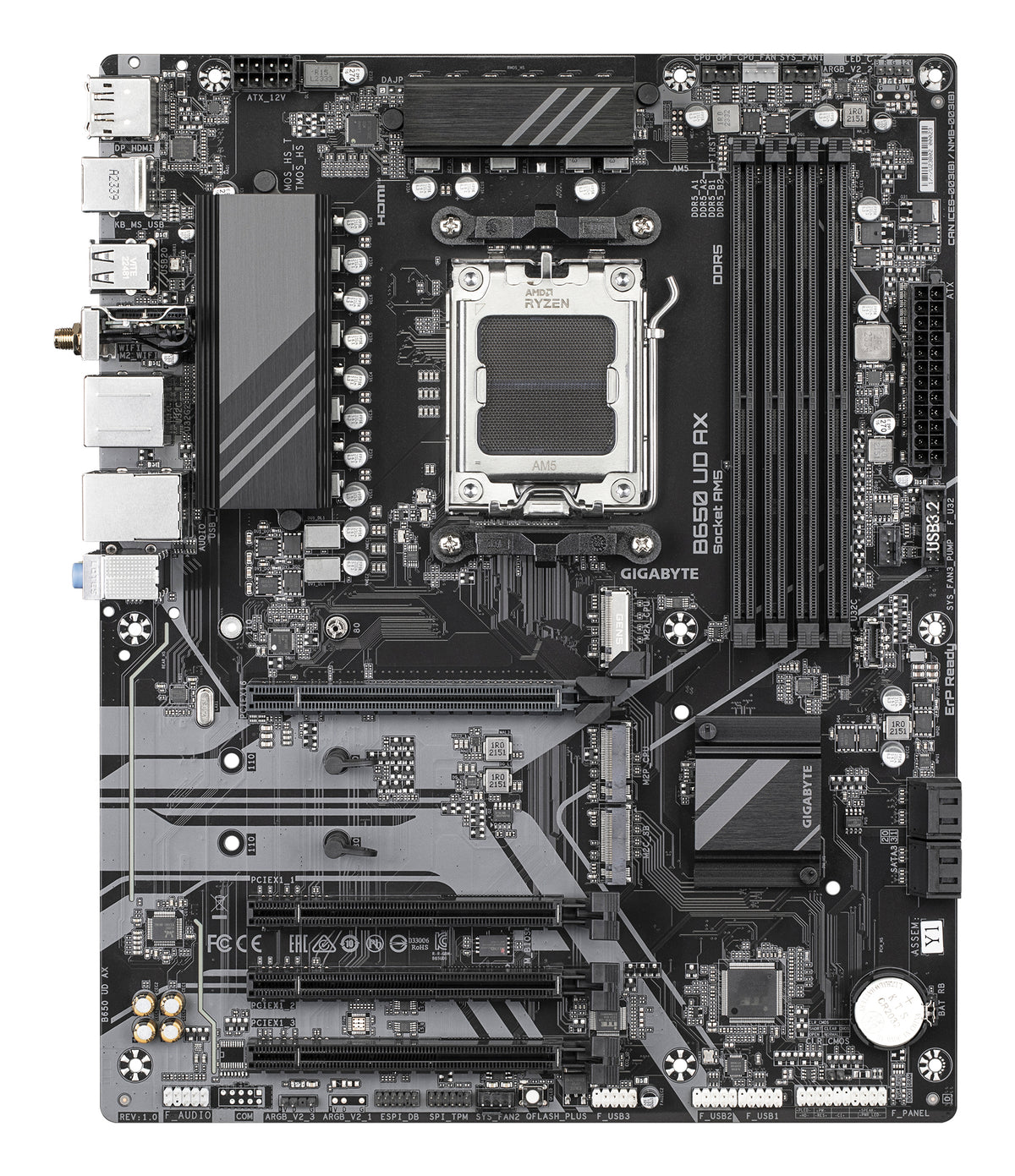 GIGABYTE B650 UD AX placa base AMD B650 Zócalo AM5 ATX (3)