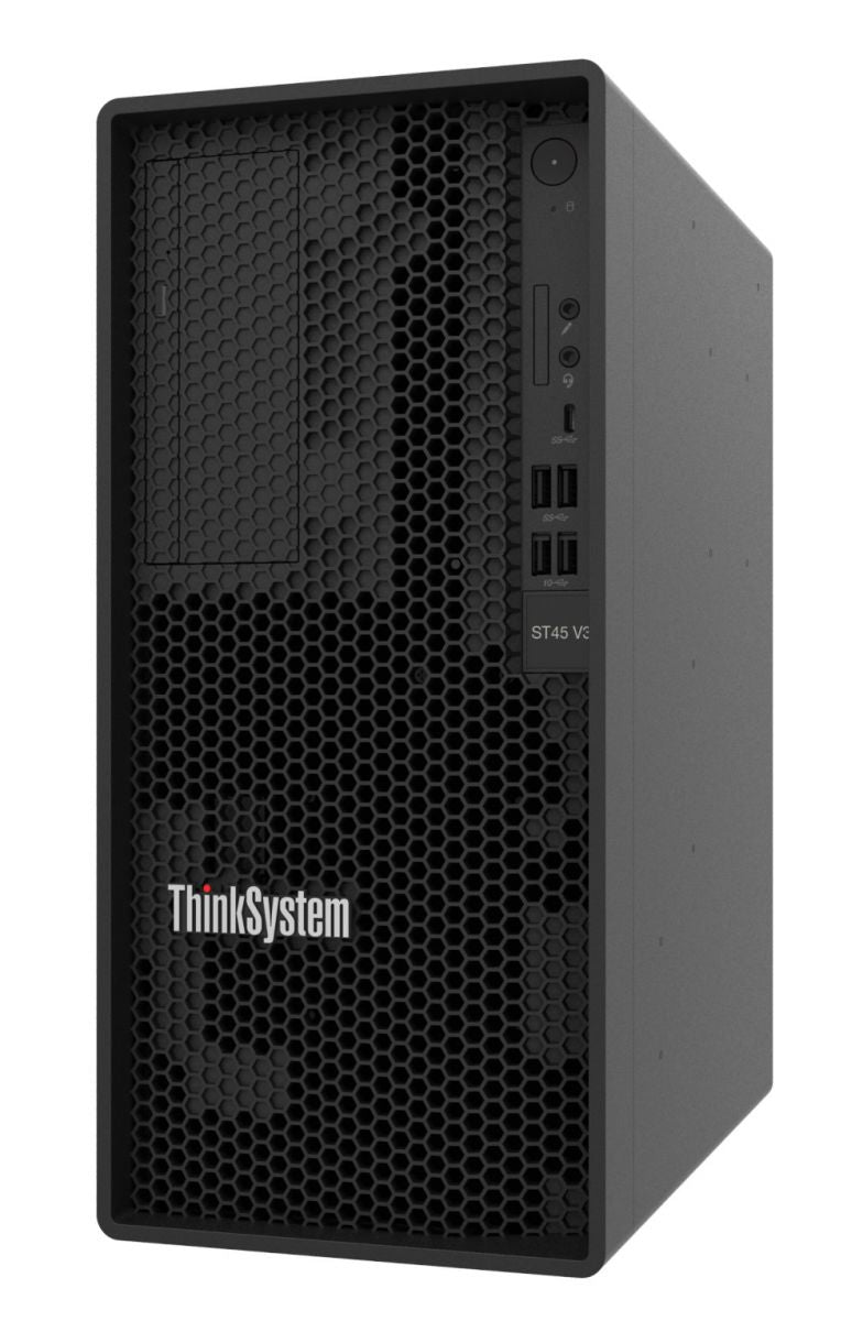 Lenovo ThinkSystem ST45 V3 servidor 960 GB Torre AMD EPYC 4344P 3,8 GHz 16 GB DDR5-SDRAM 500 W (2)