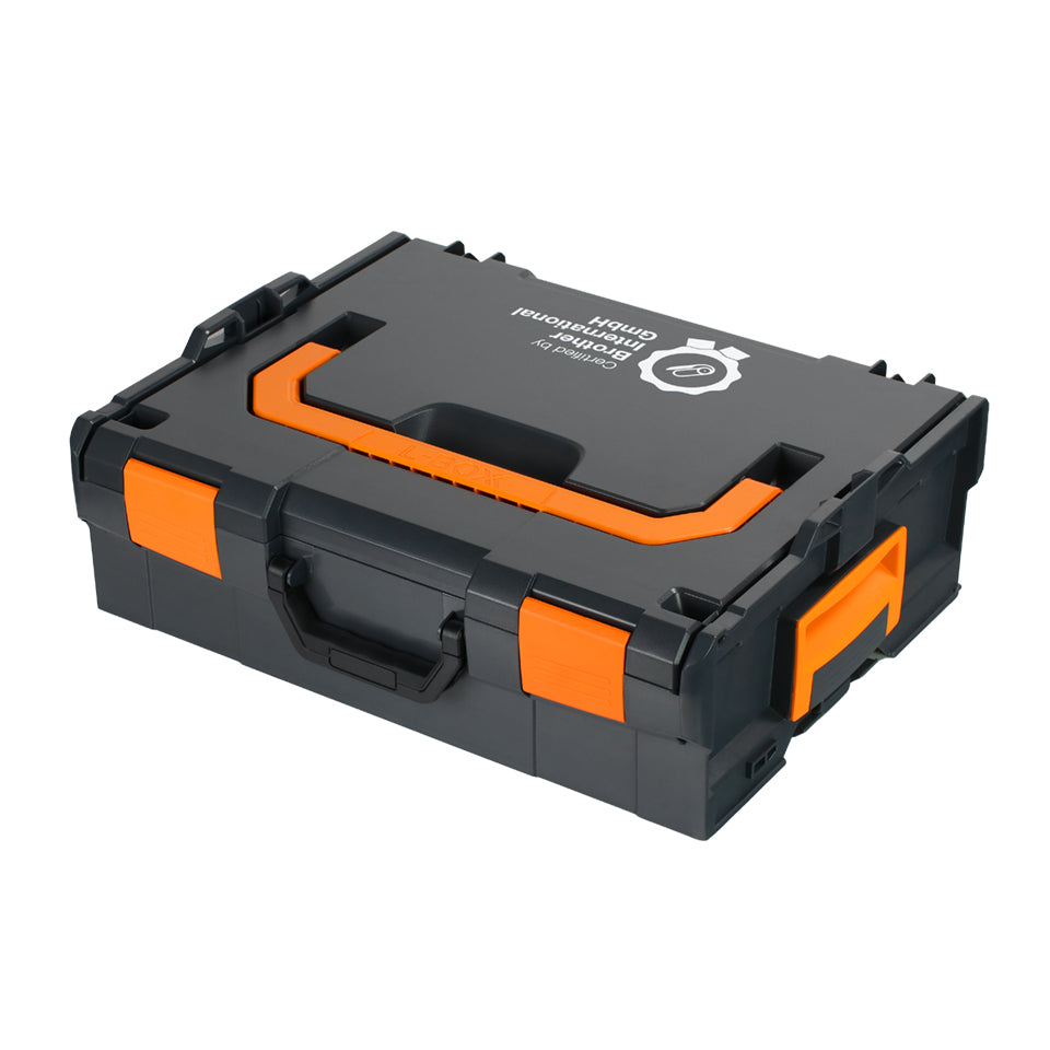 Brother ZPTOUCHLBOXXKOMPL caja para equipo Portaaccesorios de viaje rígido Negro, Naranja (7)