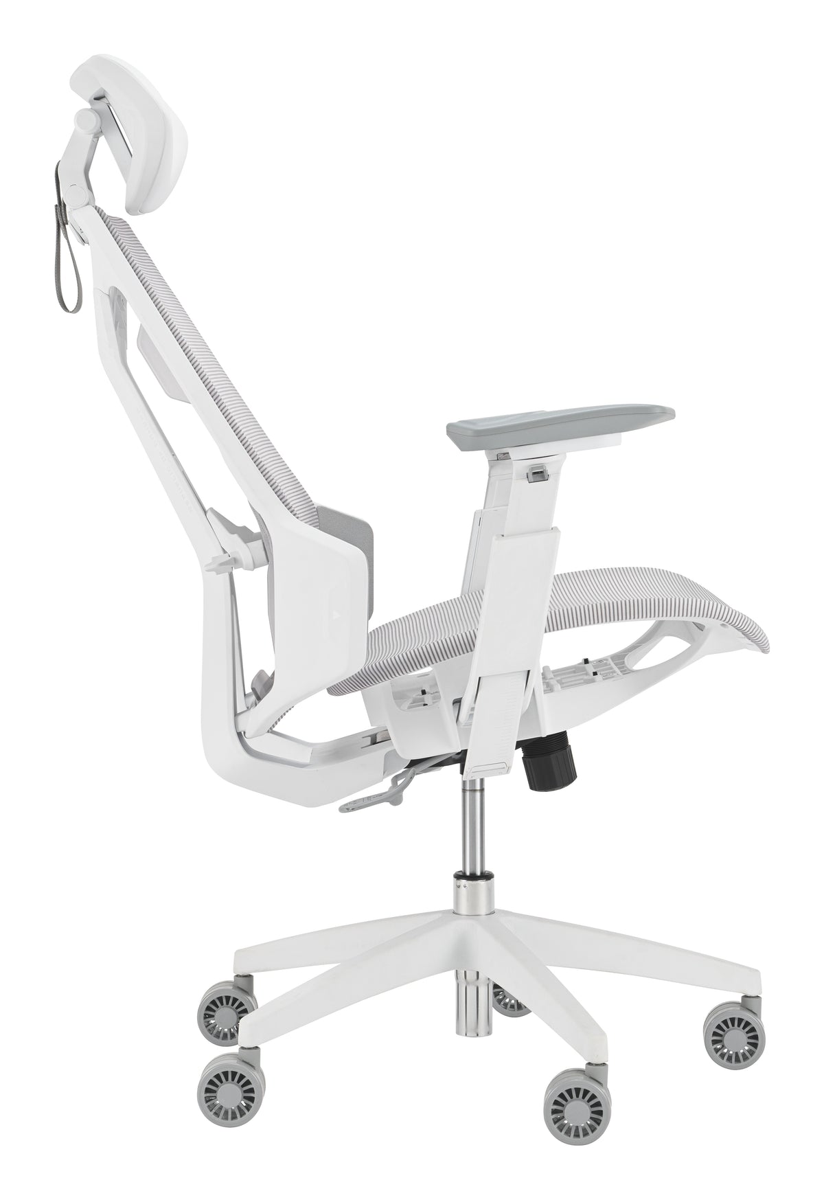 ASUS ROG Destrier Ergo Core White Silla para videojuegos de PC Asiento de malla Blanco (6)