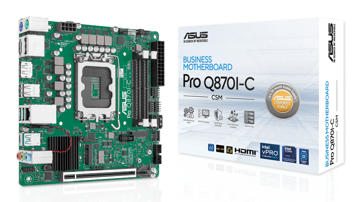 ASUS PRO Q870I-C-CSM Intel Q870 LGA 1851 (Socket V1) mini ITX (7)