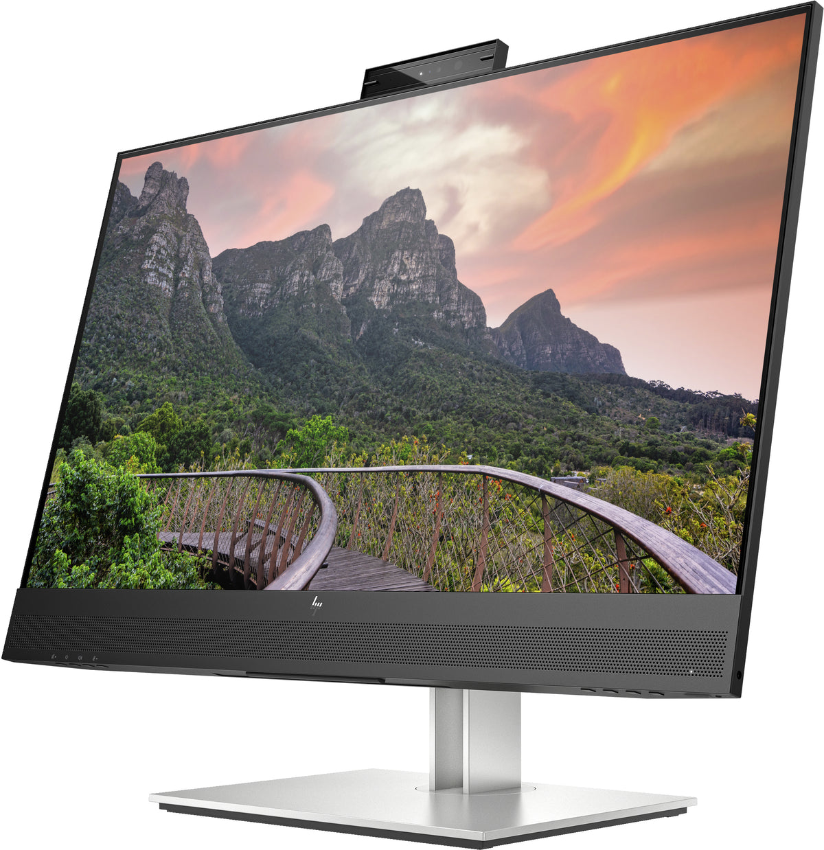 HP E27m G4 QHD USB-C Conferencing Monitor computer monitor 68.6 cm (27") 2560 x 1440 pixels Quad HD LCD Black, Silver (3)