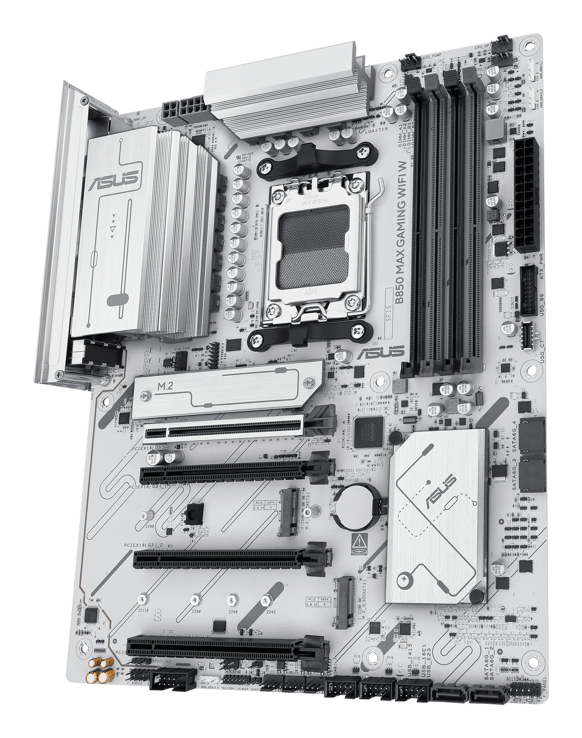 ASUS B850 MAX GAMING WIFI W AMD B850 Zócalo AM5 ATX (6)