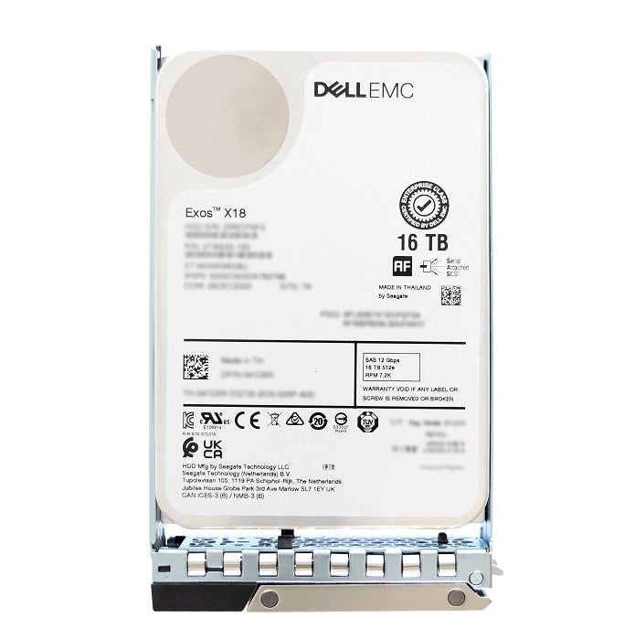 Dell 16TB 7.2K LFF SAS 12G HDD 400-BHIY-RFB – Reacondicionado