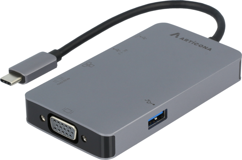 Hub viaje ARTICONA USB-C HDMI + VGA (7)