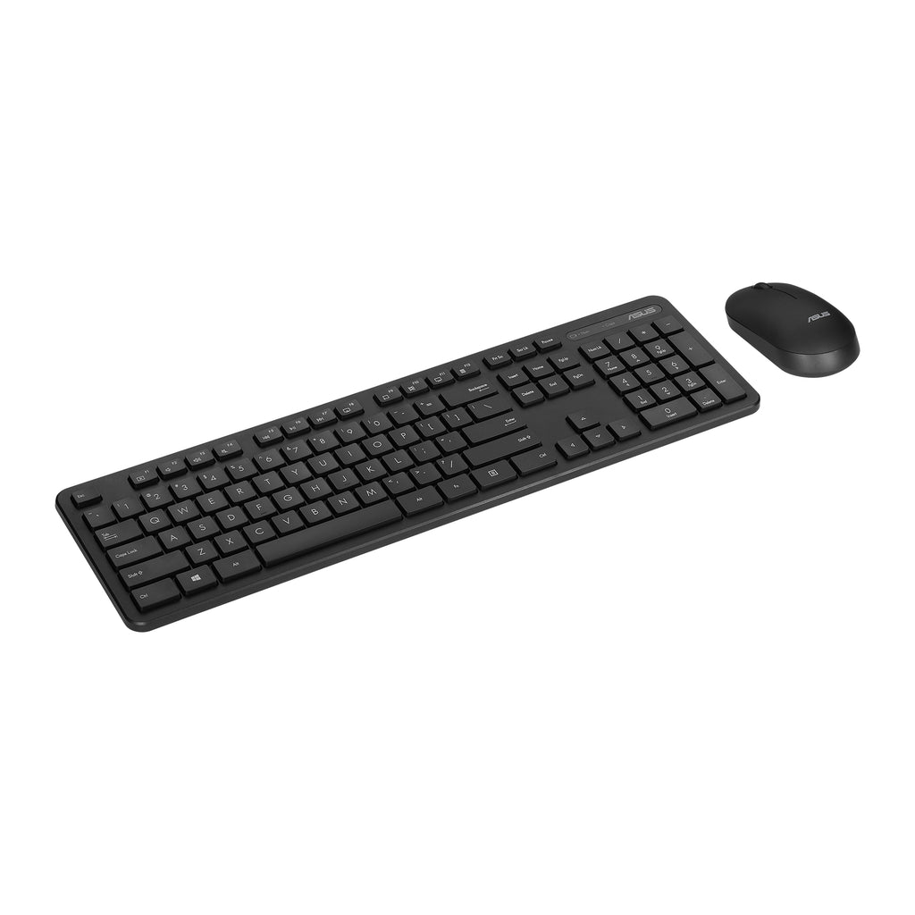 ASUS CW100 teclado Ratón incluido Universal RF inalámbrica + USB Negro (6)