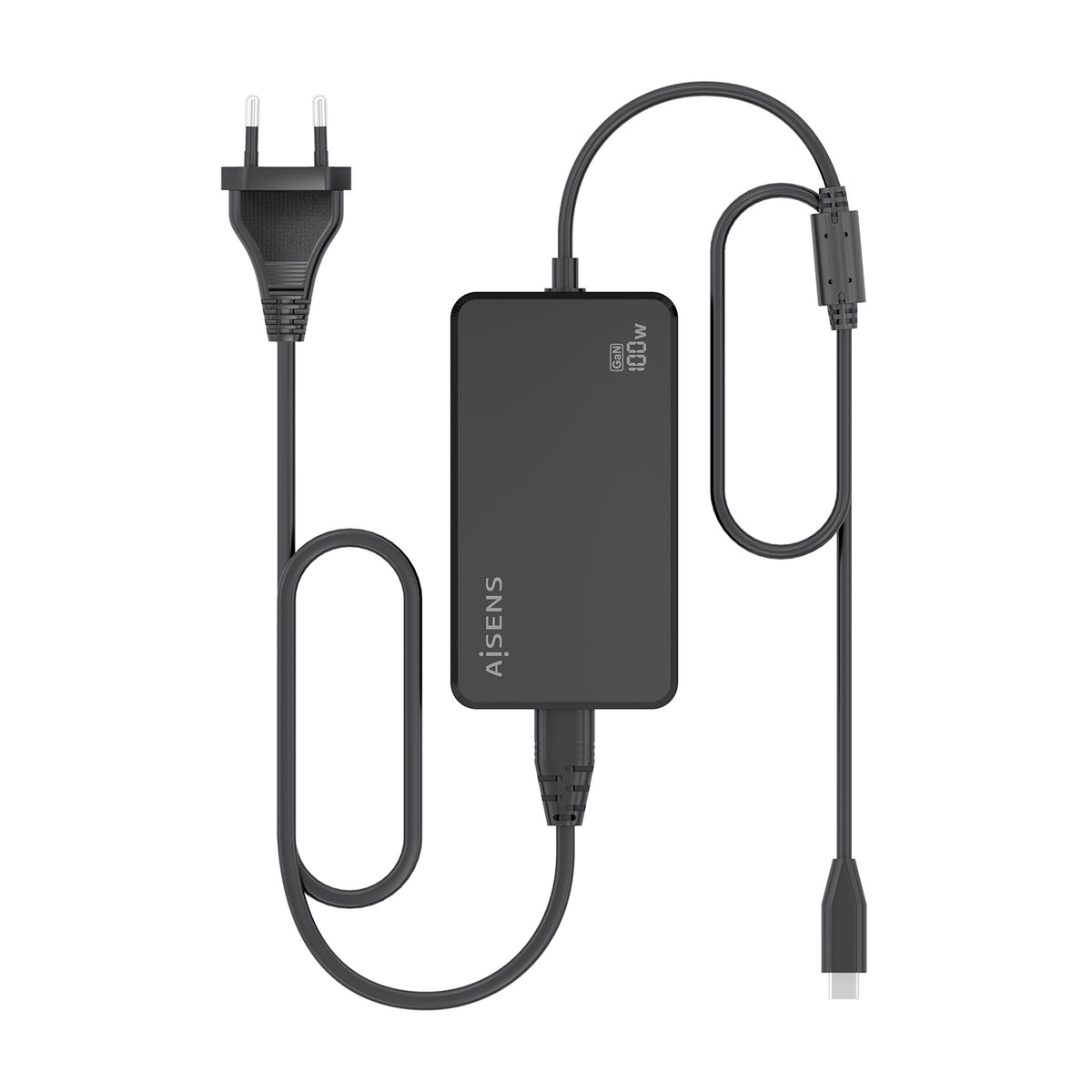 AISENS ASCH-1PD100D070-BK adaptador e inversor de corriente Interior (5)