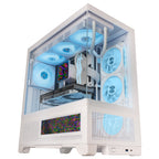 Mars Gaming MCLCDXW carcasa de ordenador Midi Tower Blanco (5)