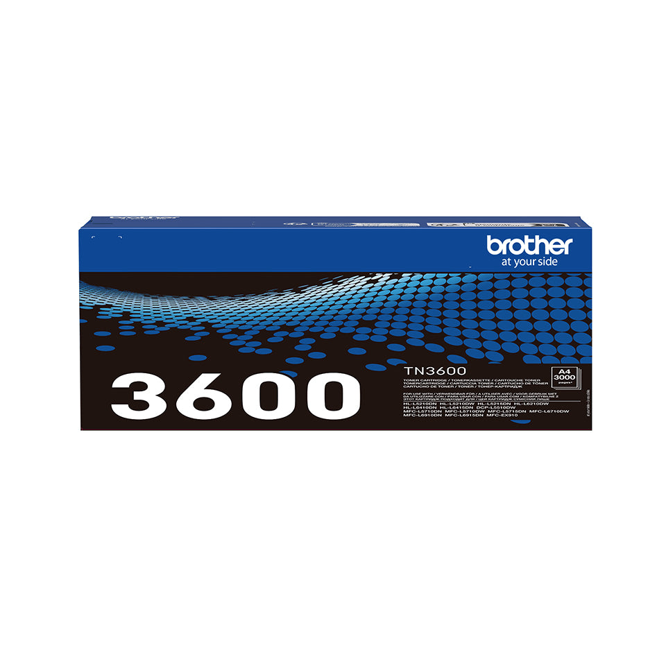Brother TN-3600 cartucho de tóner 1 pieza(s) Original Negro (2)