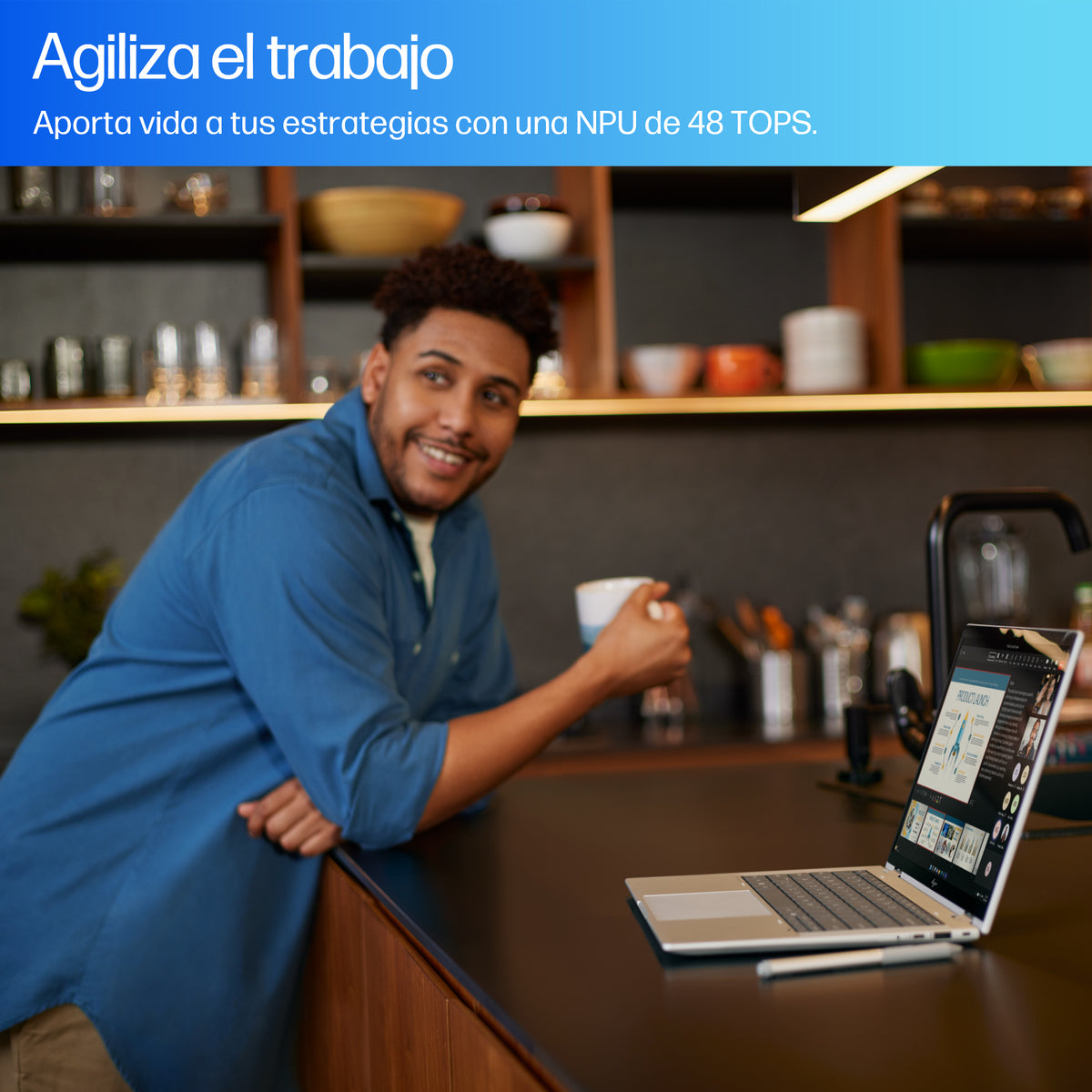 HP EliteBook X Flip G1i Next Gen AI PC Wolf Pro Security Edition Copilot+ PC Intel Core Ultra 5 226V Híbrido (2-en-1) 35,6 cm (14") Pantalla táctil WUXGA 16 GB LPDDR5x-SDRAM 512 GB SSD Wi-Fi 7 (802.11be) Windows 11 Pro Plata (6)