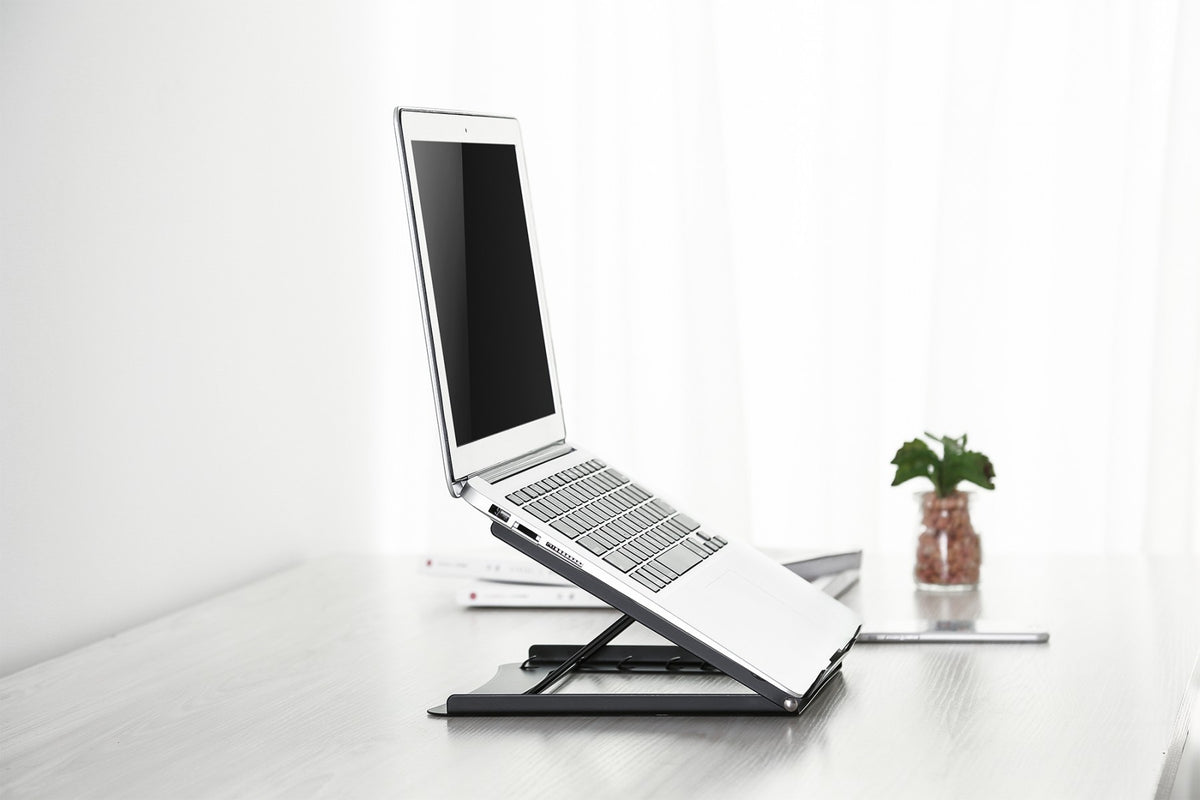 DIGITUS DA-90368 Foldable Steel Laptop/Tablet from 10 to 15 Stand adjustable black (2)