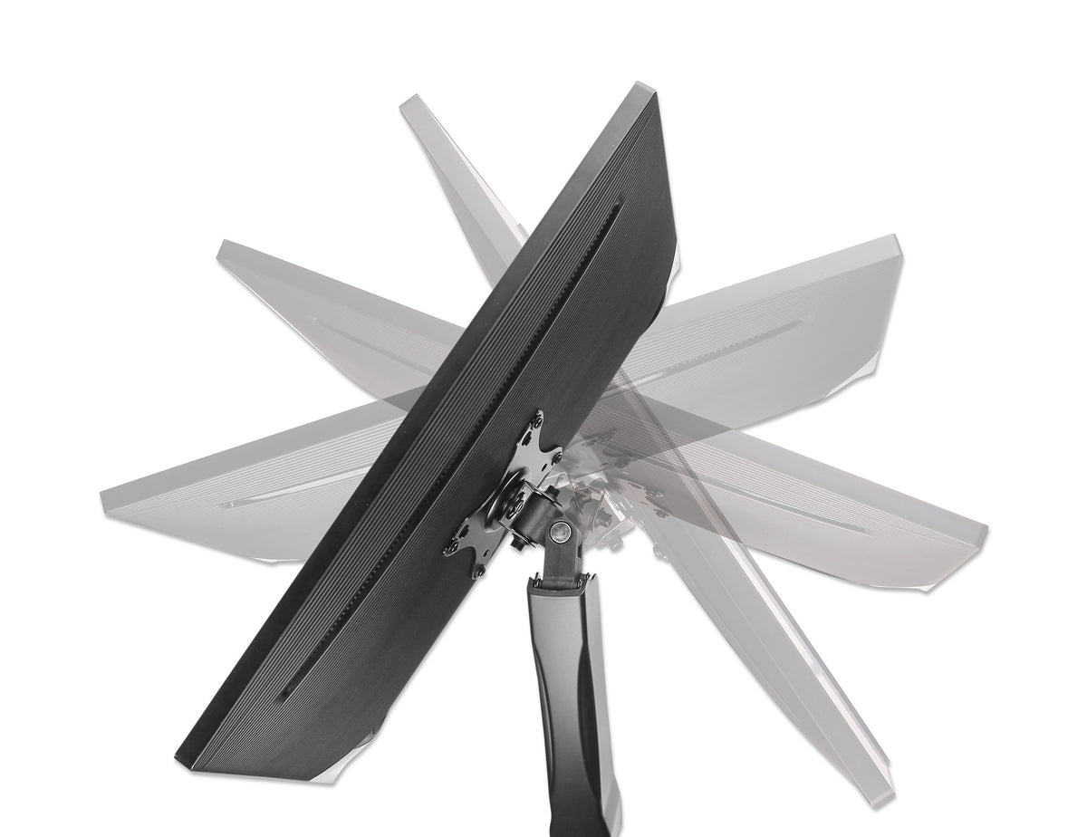 Manhattan 462501 soporte para monitor 81,3 cm (32") Escritorio Negro (9)